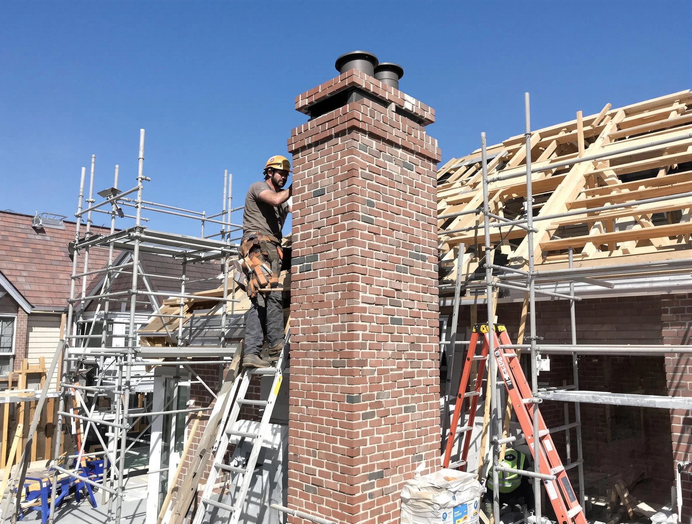 New chimney installation completed by Alabaster Chimney Sweep in Alabaster, AL