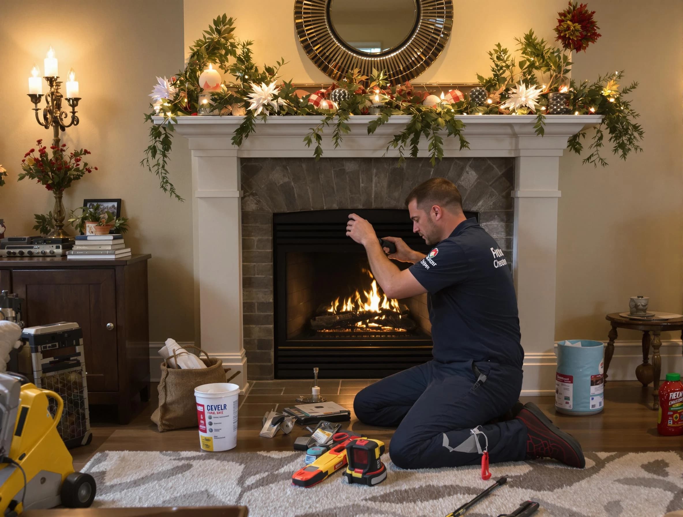 Alabaster Chimney Sweep offering fireplace maintenance services in Alabaster, AL