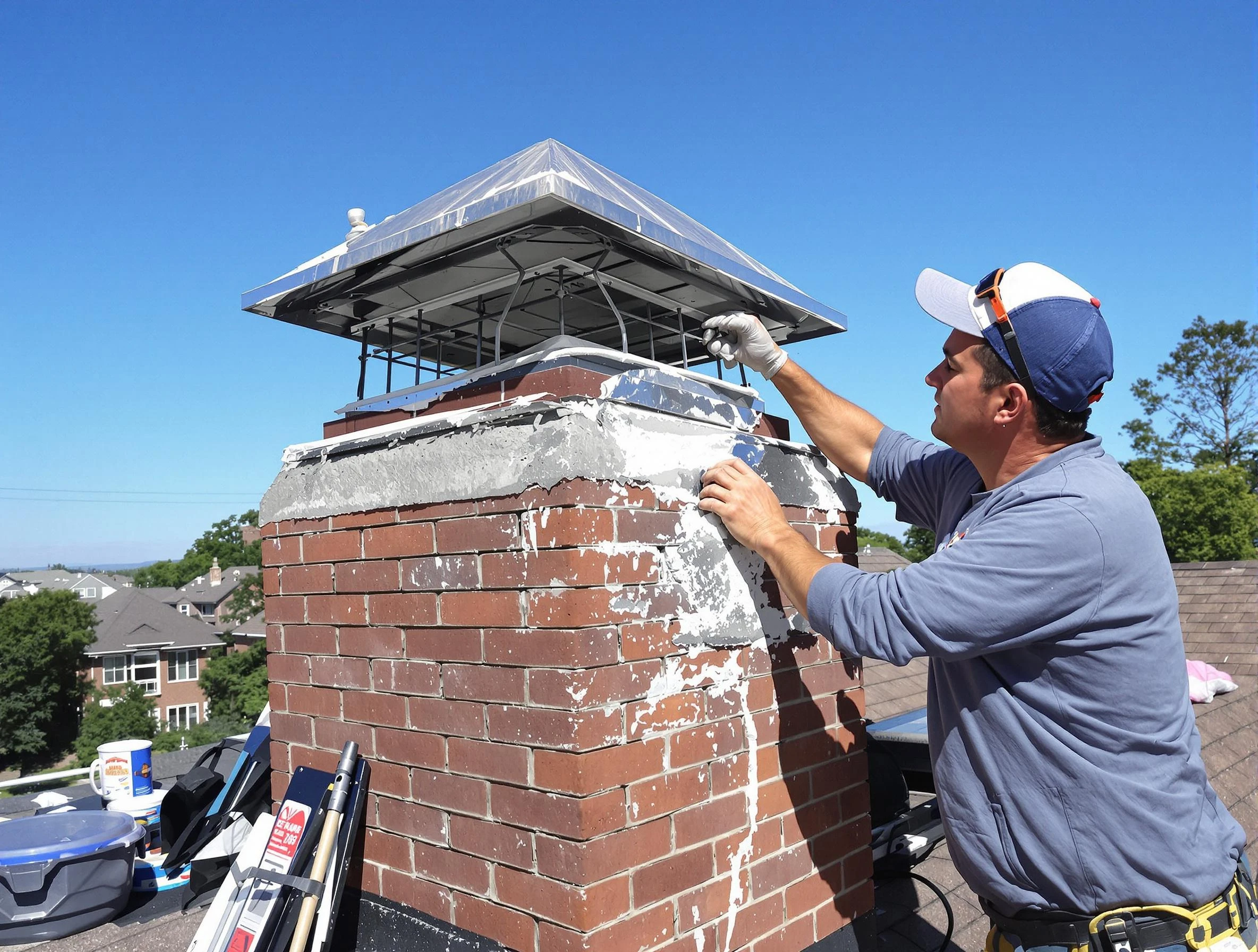 Chimney Crown Services in Alabaster