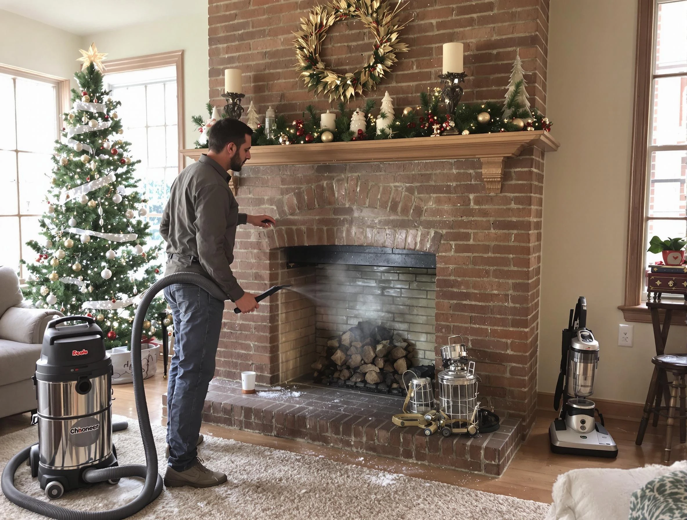 Fireplace Cleaning in Alabaster