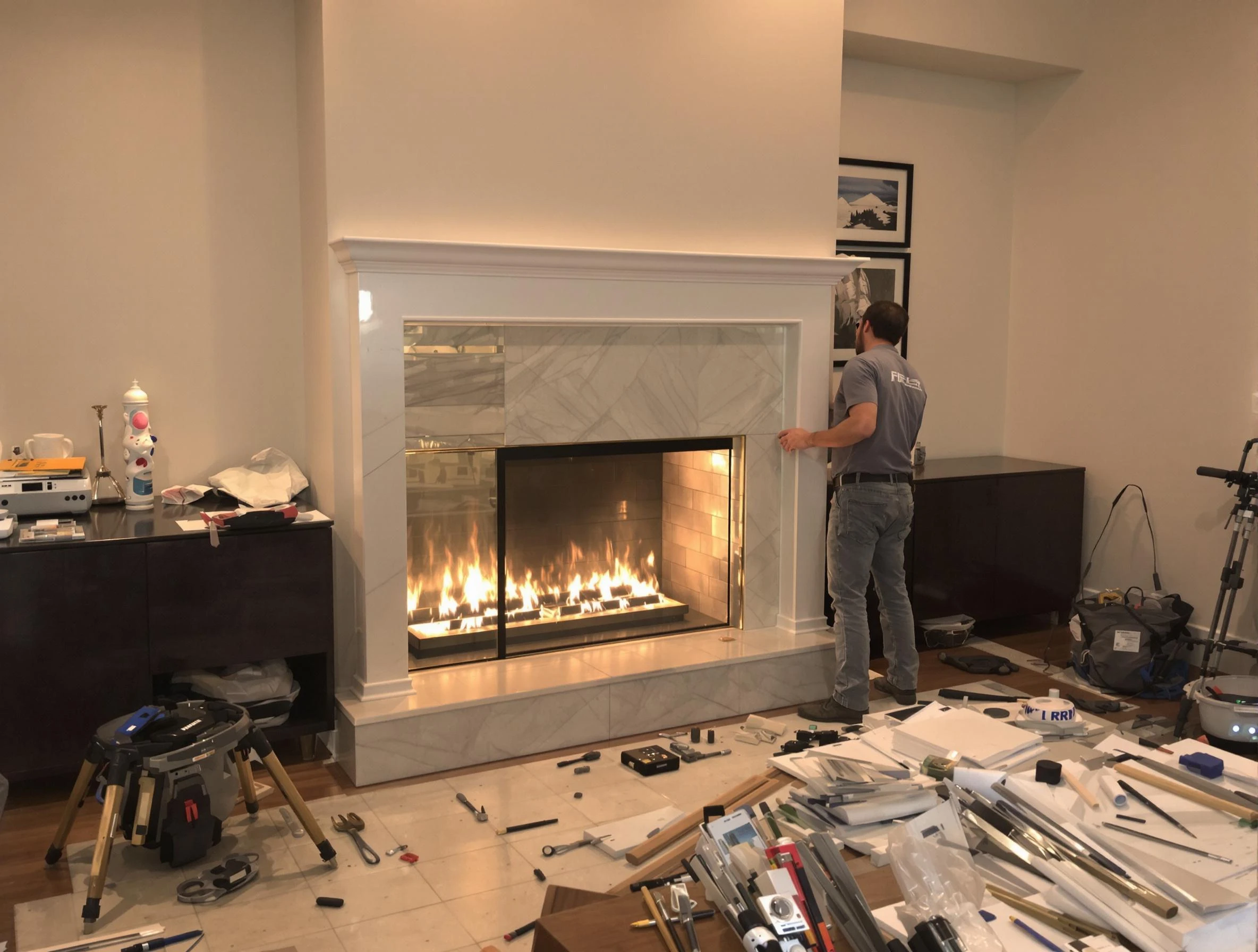 Fireplace Installation in Alabaster