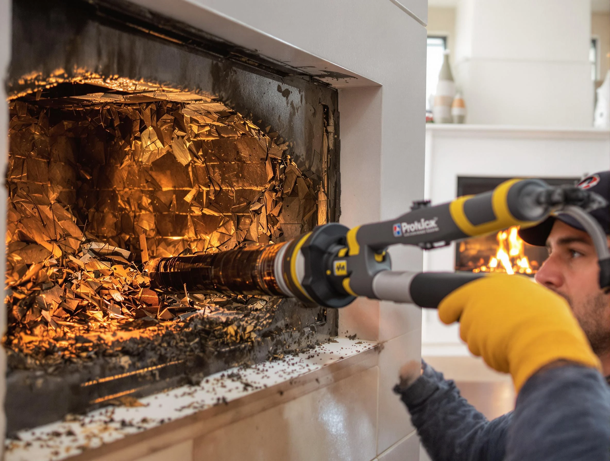 Professional chimney cleaning by Alabaster Chimney Sweep in Alabaster, AL